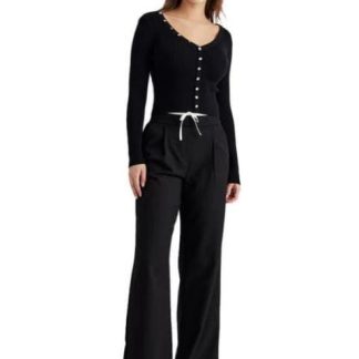 PANTALON DAMA NEGRO HOLLY LAND