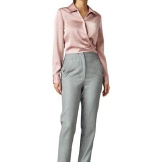 PANTALON DE VESTIR GRIS HOLLY LAND