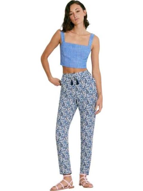 PANTALON ESTAMPADO RECTO AZUL PRIMARK