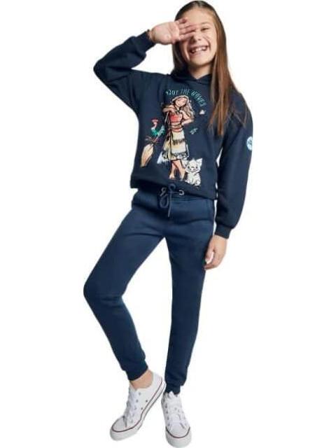 PANTALON JOGGER AZUL MEZCLILLA HOLLY LAND KIDS