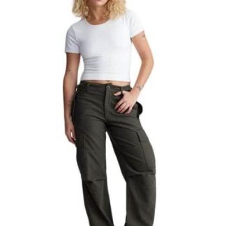 PANTALON PARACHUTE VERDE SANTA LOLA
