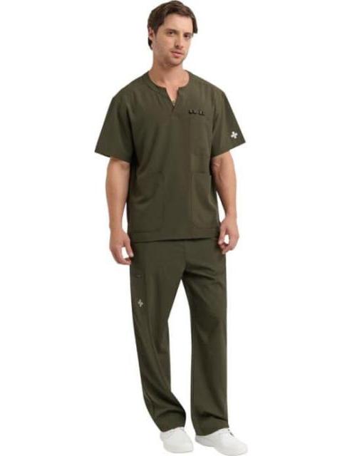 PANTALON QUIRURGICO VERDE OLIVO DR. SCHATZ