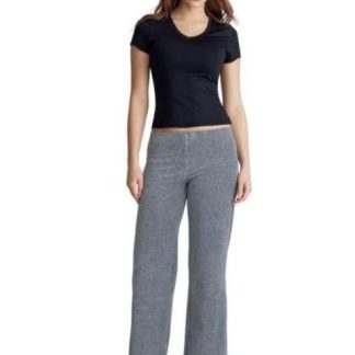 PANTALON RECTO GRIS HOLLY LAND