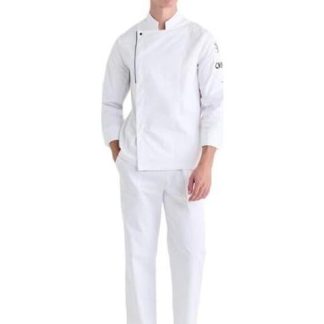 PANTALONROPA DE CHEF CABALLERO BLANCO VITTORIO II