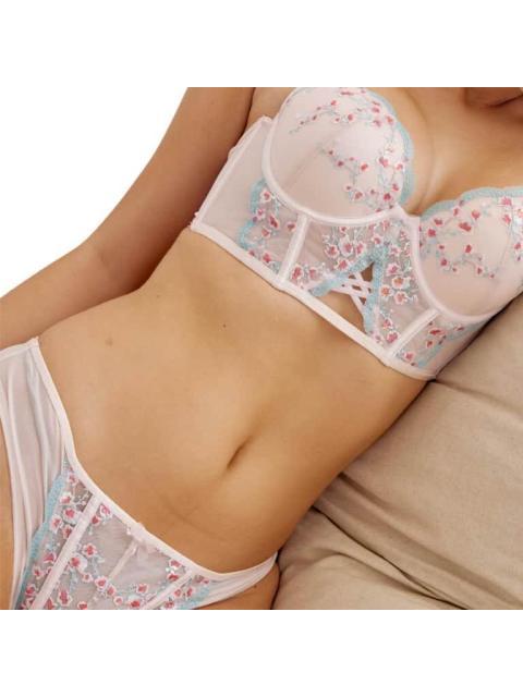 PANTI CORTE BIKINI ROSA LOVE TO LOUNGE