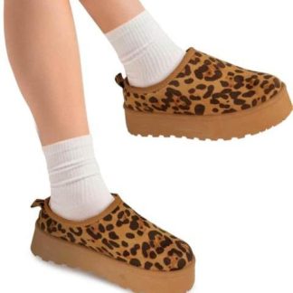 PANTUFLA ANIMAL PRINT CAFE LOVE TO LOUNGE