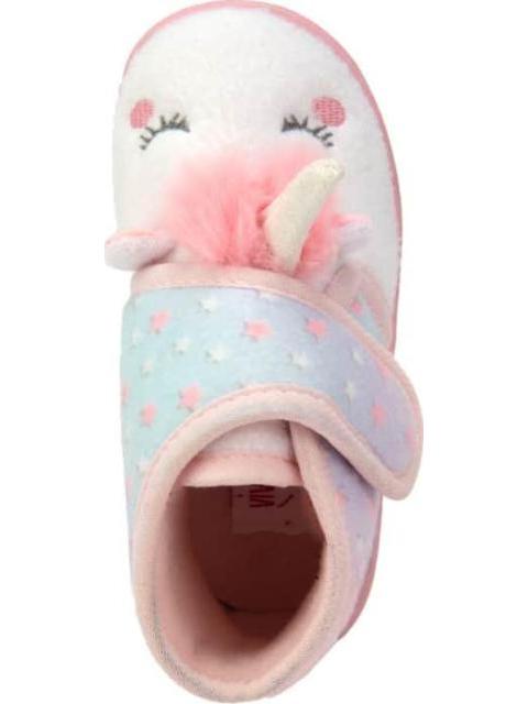 PANTUFLA BOTIN UNICORNIO BLANCO VIVIS SHOES KIDS - Image 3