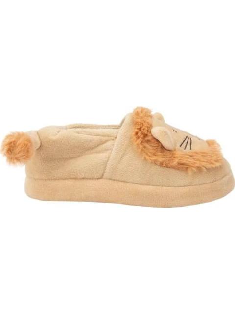 PANTUFLA CERRADA LEON BEIGE SCHATZ KIDS