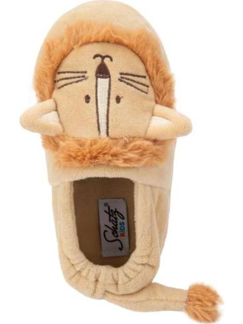 PANTUFLA CERRADA LEON BEIGE SCHATZ KIDS - Image 3