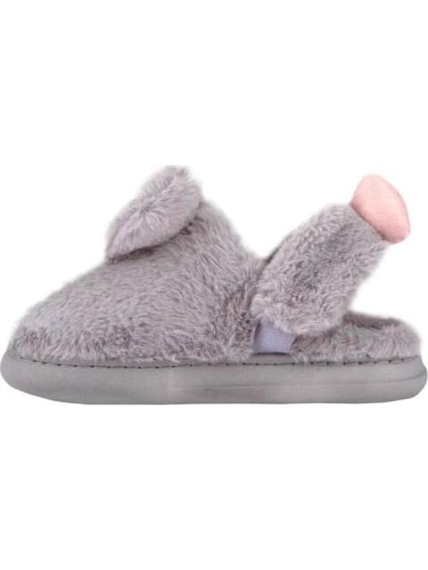 PANTUFLA CONEJO PELUCHE GRIS LOVE TO LOUNGE - Image 5