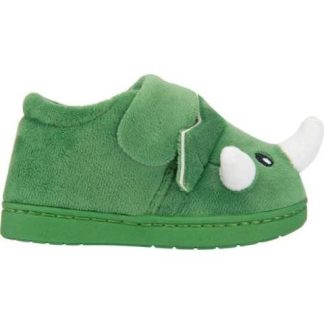 PANTUFLA DINOSAURIO VELCRO VERDE SCHATZ KIDS