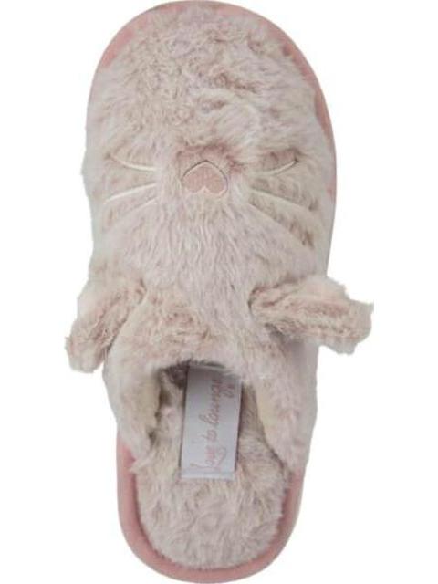 PANTUFLA GATO PELUCHE ROSA LOVE TO LOUNGE - Image 3