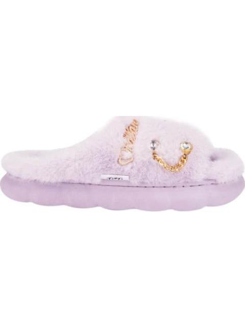 PANTUFLA PELUCHE LILA SHOSH CONFORT