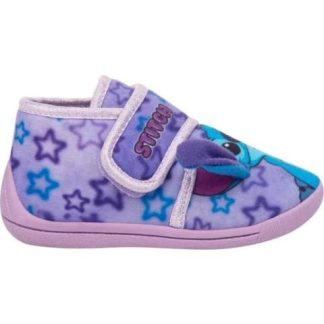 PANTUFLA PELUCHE STITCH MORADO DISNEY