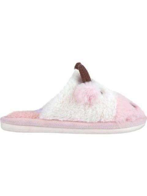PANTUFLA VACA PELUCHE ROSA LOVE TO LOUNGE