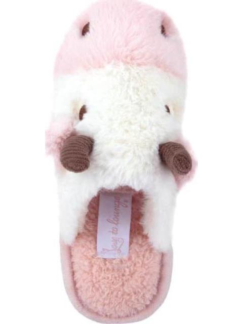 PANTUFLA VACA PELUCHE ROSA LOVE TO LOUNGE - Image 3
