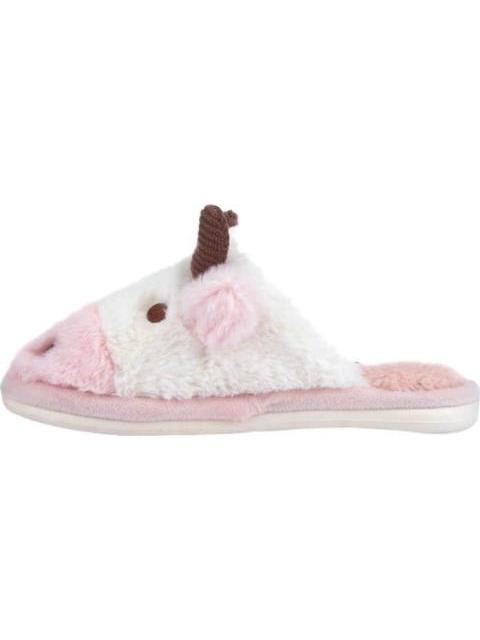 PANTUFLA VACA PELUCHE ROSA LOVE TO LOUNGE - Image 5