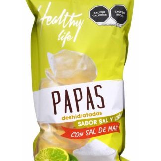 PAPAS DESHIDRATADAS SAL Y LIMON 80 G HEALTHY LIFE