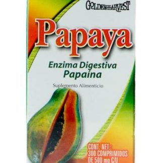 PAPAYA 300 COMPRIMIDOS GOLDEN HARVEST