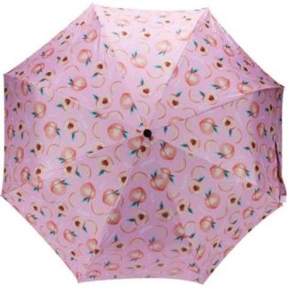 PARAGUAS PLEGABLE ESTAMPADO DURAZNOS ROSA HOLLY LAND