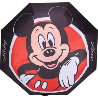 PARAGUAS PLEGABLE MICKEY ROJO MICKEY