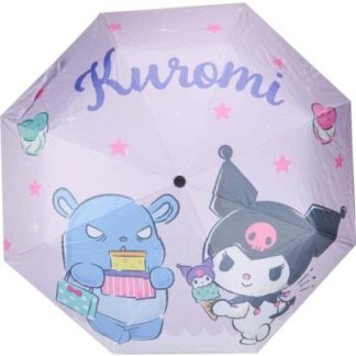 PARAGUAS PORTATIL KUROMI LILA KUROMI