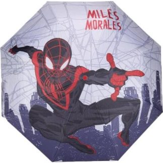 PARAGUAS PORTATIL SPIDERMAN GRIS SPIDERMAN