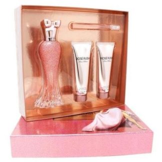 PARIS HILTON SET ROSE RUSH 4 PZS 100ML EDP