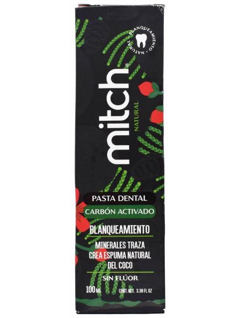 PASTA DENTAL CARBON ACTIVADO 100 ML MITCH