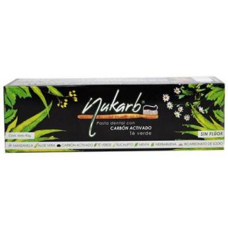 PASTA DENTAL CON CARBON ACTIVADO 90 G NUKARB