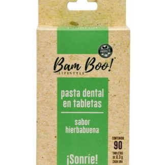 PASTA DENTAL HIERBABUENA 90 TAB BAM BOO LIFESTYLE