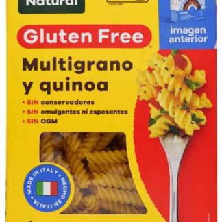 PASTA FUSILLI MULTIGRANO QUINOA 340 G REAL NATURAL