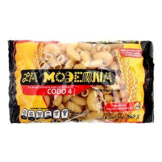 PASTA PARA SOPA LA MODERNA CODO #4 200 GRAMOS