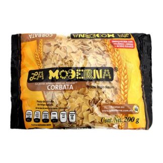 PASTA PARA SOPA LA MODERNA CORBATA 200 GRAMOS