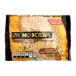 PASTA PARA SOPA LA MODERNA LENGUA 200 GR