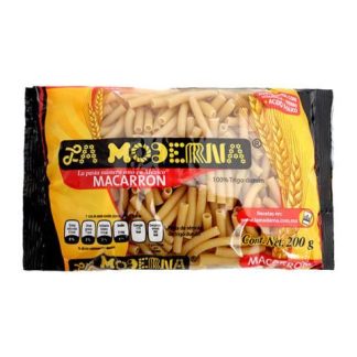 PASTA PARA SOPA LA MODERNA MACARRON 200 GRAMOS