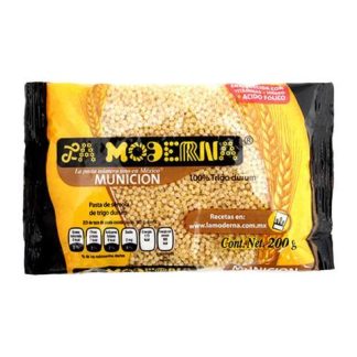 PASTA PARA SOPA LA MODERNA MUNICION 200 GRAMOS