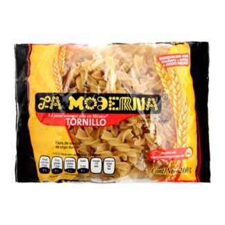 PASTA PARA SOPA LA MODERNA TORNILLO 200 GRAMOS