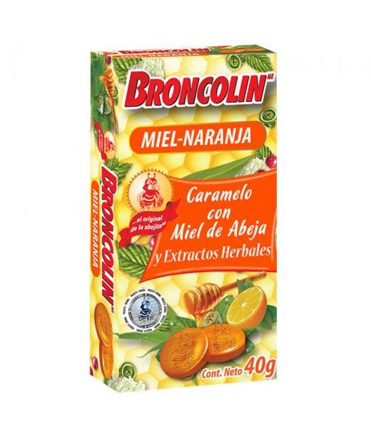 PASTILLAS BICOESTOL SABOR NARANJA CAJA C 16 EUCALIPTOGORDOLOBO Y BRONCOLIN