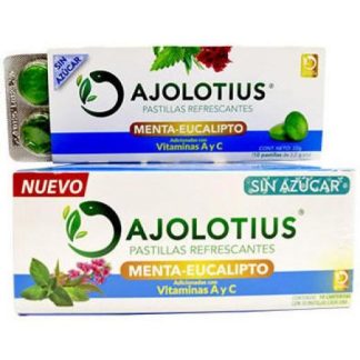 PASTILLAS REFRESCANTES MENTA EUCALIPTO 22 G AJOLOTIUS P 10