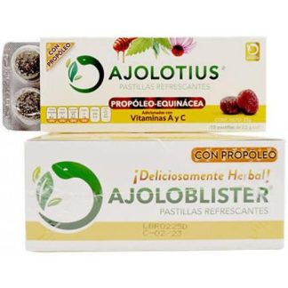 PASTILLAS REFRESCANTES PROPOLEO EQUINACEA 22 G AJOLOTIUS P 10