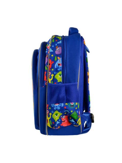 PC085089 MOCHILA ESCOLAR PARA NINOS MULTIPLES COMPARTIMENTOS MODELO KIDDO MONSTRUOS | PERFECT CHOICE DISENADA PARA BRINDAR COMODIDAD - Image 5