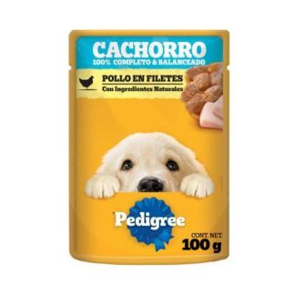 PEDIGREE CACHORRO POLLO SOBRE DE 100 GR