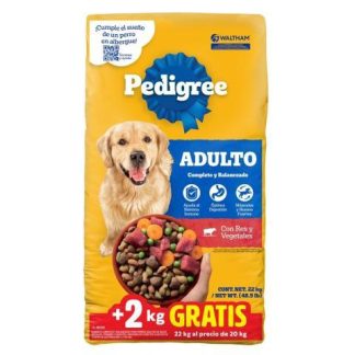 PEDIGREE CROQUETAS PARA ADULTO PURPOSEFUEL 20+2KG