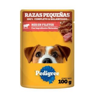 PEDIGREE RAZAS PEQ RES SOBRE DE 100 GR
