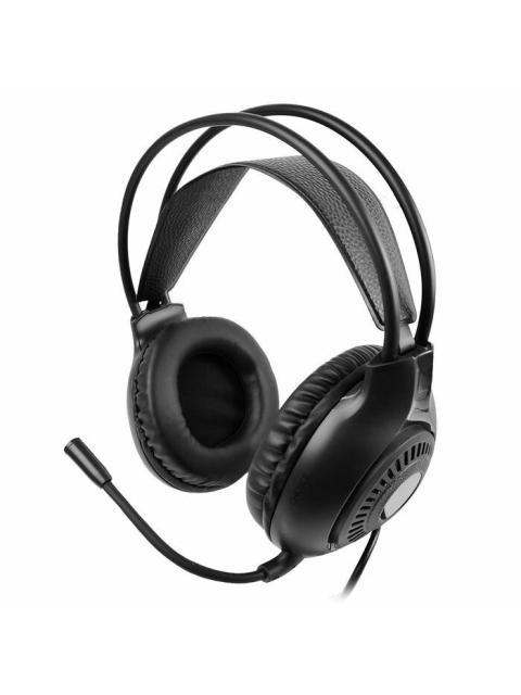 PERFECT CHOICE AUDIFONOS CON MICROFONO PC-112150 ALAMBRICO 1.8 METROS 3.5MM NEGRO