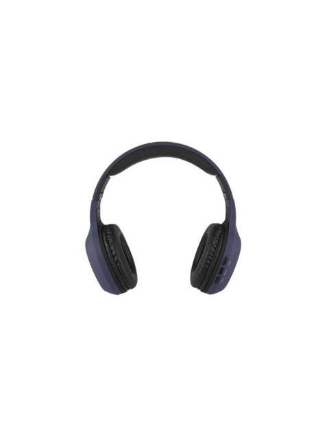 PERFECT CHOICE AUDIFONOS CON MICROFONO PC-116769 BLUETOOTH INALAMBRICO USB NEGRO-AZUL