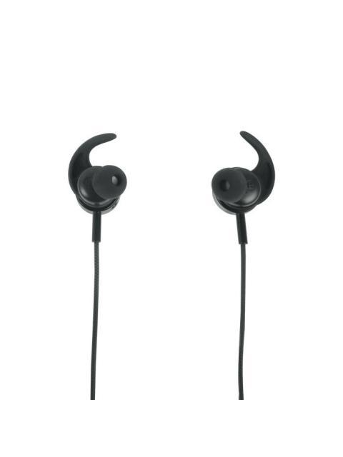 PERFECT CHOICE AUDIFONOS INTRAURICULARES CON MICROFONO MIZIK ALAMBRICO USB-C NEGRO