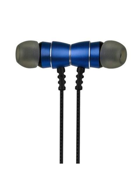 PERFECT CHOICE AUDIFONOS INTRAURICULARES CON MICROFONO STACCATO INALAMBRICO BLUETOOTH USB AZUL
