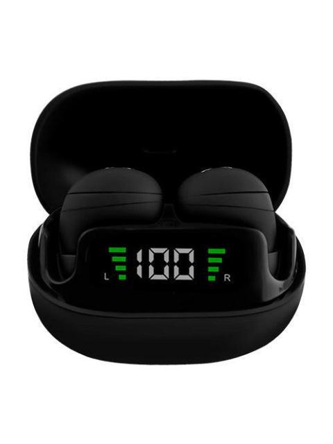 PERFECT CHOICE AUDIFONOS INTRAURICULARES CON MICROFONO TWS MINI TINY BEATS INALAMBRICO BLUETOOTH USB-C NEGRO